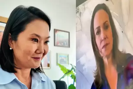 Keiko se comunica con Mar�a Corina Machado