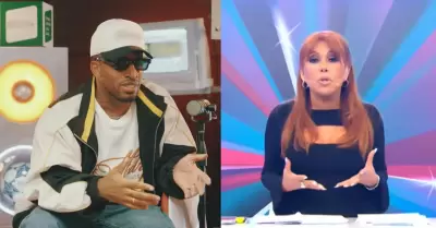Jefferson Farf�n manda a barrer las calles a Magaly Medina