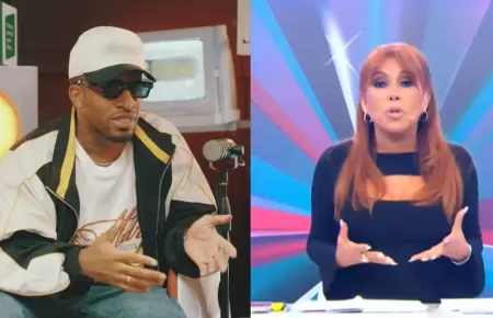 Jefferson Farf�n manda a barrer las calles a Magaly Medina