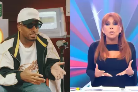 Jefferson Farf�n manda a barrer las calles a Magaly Medina