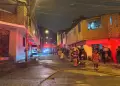 Comas: Familia queda en la calle tras incendio que destruy� su vivienda y todas sus pertenencias