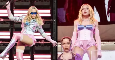 Madonna regresa a la m�sica con concierto sorpresa en Times Square