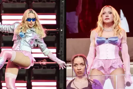Madonna regresa a la m�sica con concierto sorpresa en Times Square