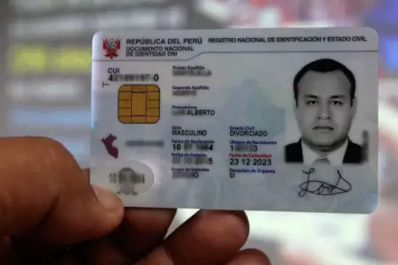Reniec anuncia tr�mite expr�s para obtener DNI