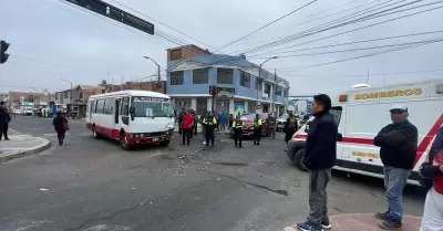 Accidentes en Tacna.