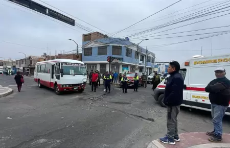 Accidentes en Tacna.