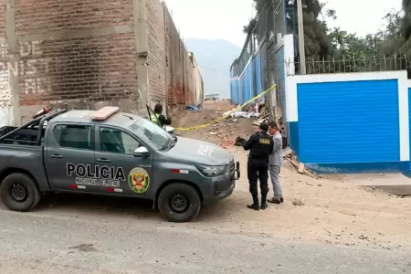 Hallan hombre calcinado en Comas.