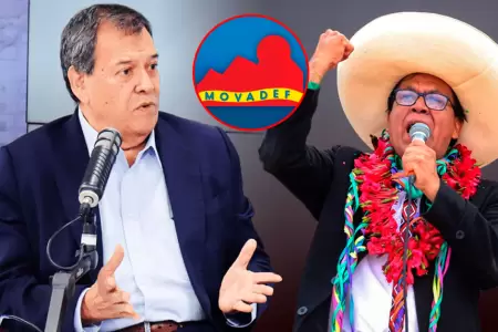 El excandidato record� la existencia de dirigentes ligados al Movadef en JPP.