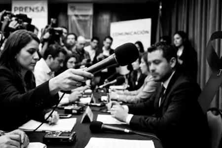 El periodista fue abatido.