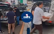 ONPE aclara video sobre supuesto traslado irregular de material electoral sin resguardo