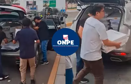ONPE despej� dudas sobre video que empez� a circular en redes.