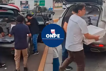 ONPE despej� dudas sobre video que empez� a circular en redes.