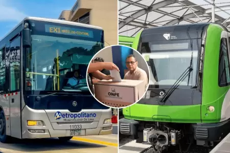 Transporte p�blico tendr� horarios especiales por segunda vuelta electoral