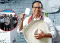 Roberto S�nchez insta a la poblaci�n a emitir un voto responsable tras acudir a sufragar: "Para rescatar al Per�"