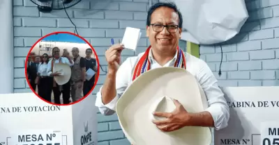 Roberto S�nchez insta a la poblaci�n a emitir un voto responsable