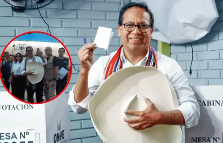 Roberto S�nchez insta a la poblaci�n a emitir un voto responsable