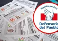 Defensor�a califica de "problema sistem�tico" reporte de c�dulas marcadas en Lima: "No puede ser un hecho aislado"