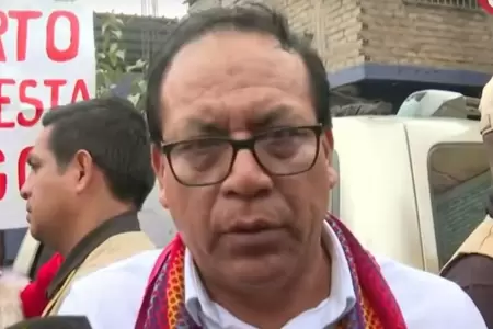 Roberto S�nchez se pronunci� tras pasar adelante en el conteo de votos.