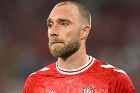 Christian Eriksen se desplom� en pleno amistoso entre Dinamarca y Ucrania.