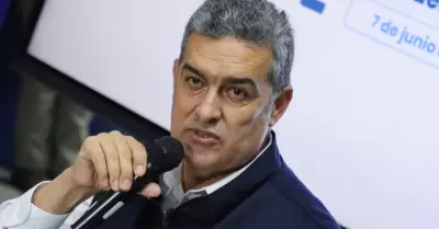 Jefe interino de la ONPE, Bernardo Pachas