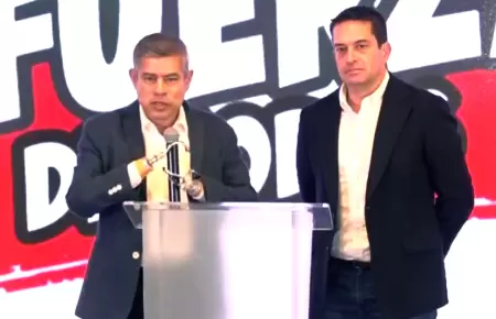 El candidato a vicepresidente dio sus primeras impresiones de la jornada