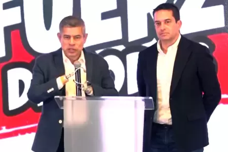 El candidato a vicepresidente dio sus primeras impresiones de la jornada