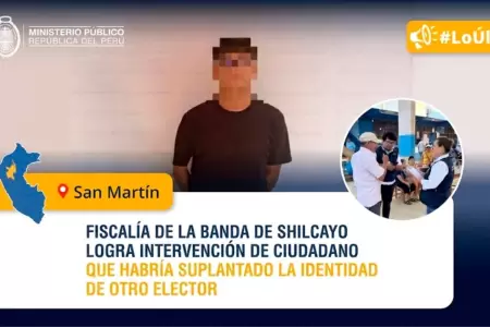 Ministerio P�blico investigar� el caso.