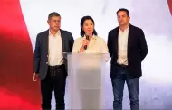 Keiko Fujimori pide calma tras empate técnico con Roberto Sánchez: "Hasta el momento no hay ningún ganador"