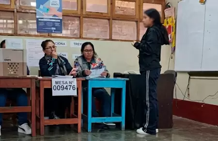 La menor fue inscrita como personera.
