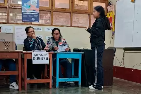 La menor fue inscrita como personera.