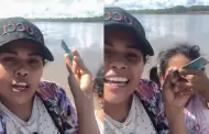 Elecciones 2026: Niña arroja DNI de su madre al río camino a votar y desata risas en redes sociales