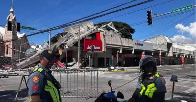 Terremoto en Filipinas deja decenas de muertos