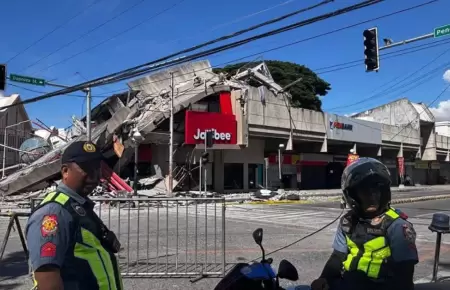 Terremoto en Filipinas deja decenas de muertos
