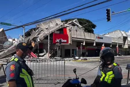 Terremoto en Filipinas deja decenas de muertos