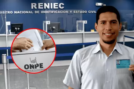Reniec entreg� m�s de 16 mil DNI durante la segunda vuelta de elecciones 2026