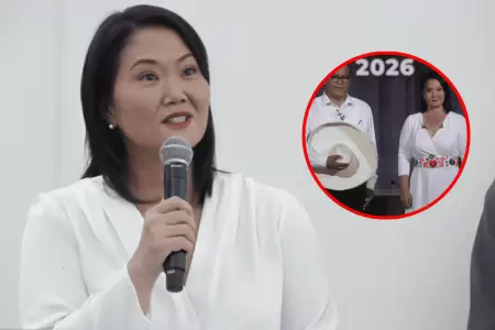Keiko Fujimori admite que resultados de segunda vuelta muestra divisi�n entre pe