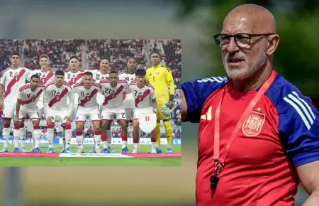 DT de Espa�a elogia a la Selecci�n Peruana en la previa del amistoso.