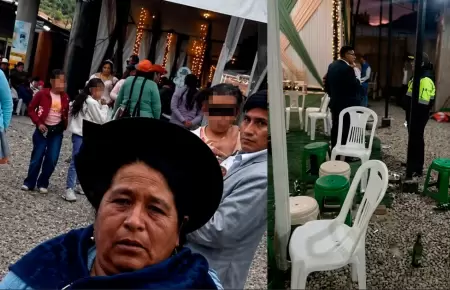 El festejo fue suspendido.