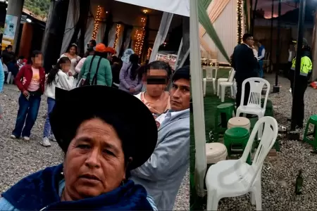 El festejo fue suspendido.