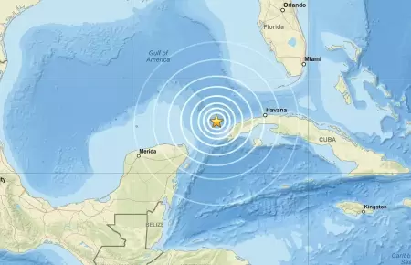 Terremoto en Cuba