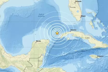 Terremoto en Cuba