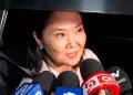 Keiko Fujimori: "Voy a seguir esperando con mucha prudencia los resultados de la ONPE"