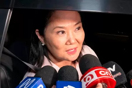 La candidata afirm� esperar con calma.