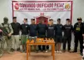 Pataz: Comando Unificado detiene a 26 presuntos miembros de la organizaci�n criminal "La Nueva Alianza con diversos armamentos