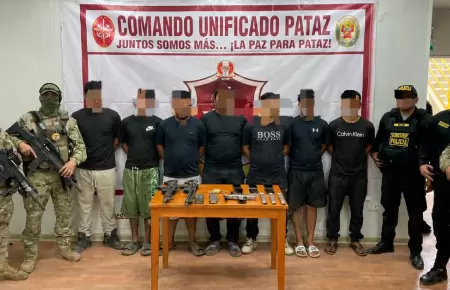 Comando Unificado Pataz realiza importantes operaciones contra la miner�a inform
