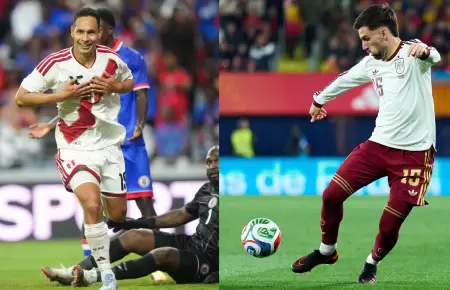 Per� y Espa�a se miden esta noche en M�xico.