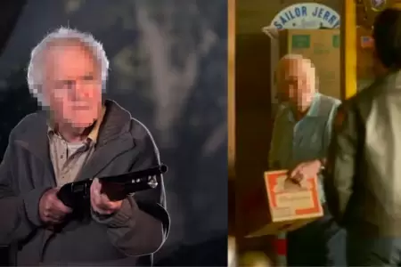 El actor muri� apu�alado.