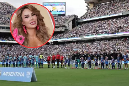 Confunden el himno de Argentina con el 'Bomb�n asesino' en amistoso contra Hondu