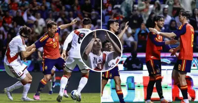 Selecci�n peruana perdi� 3-1 ante Espa�a en amistoso internacional