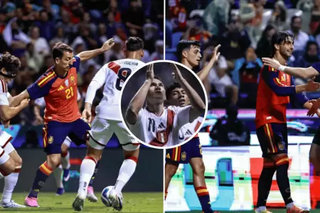 Selecci�n peruana perdi� 3-1 ante Espa�a en amistoso internacional